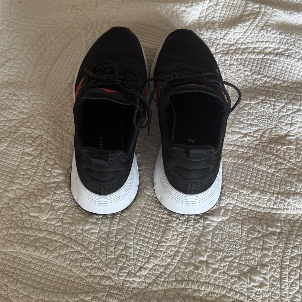 Adidas Black and Red Athletic Shoes. - Picture 4 of 4